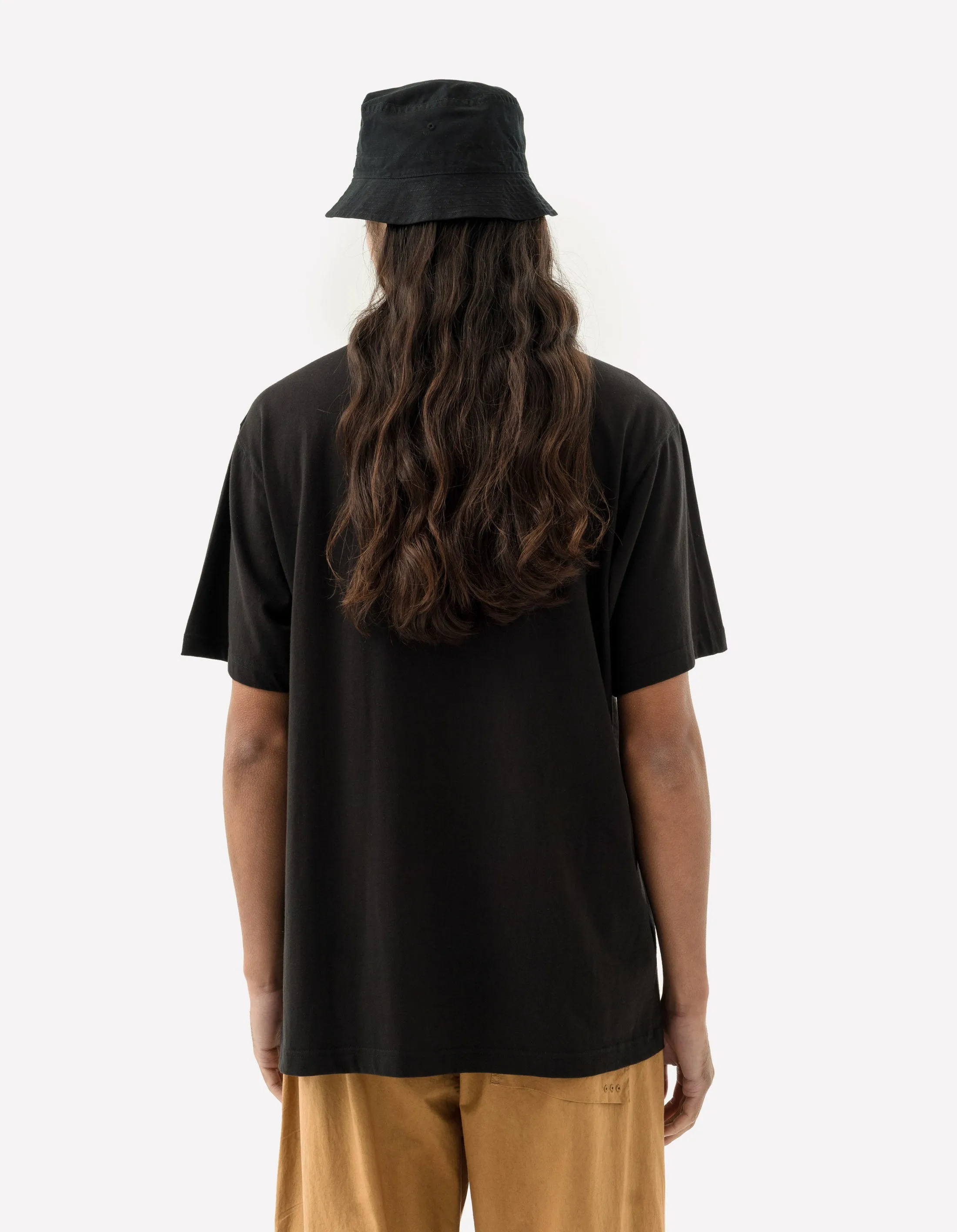 5242 Thar Dragon Embroidered T-Shirt Black