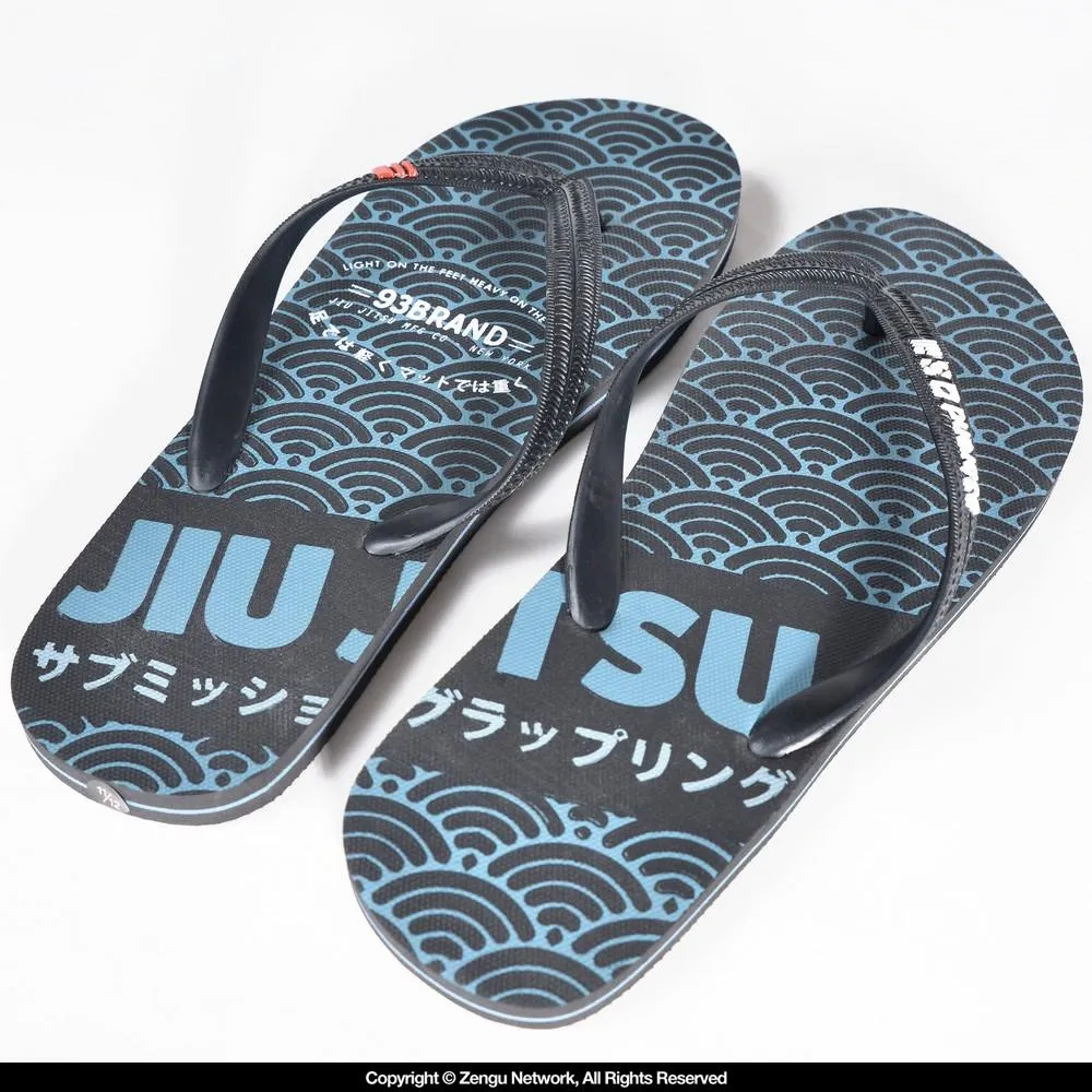 93brand "Light on the Feet" BJJ Flip Flops
