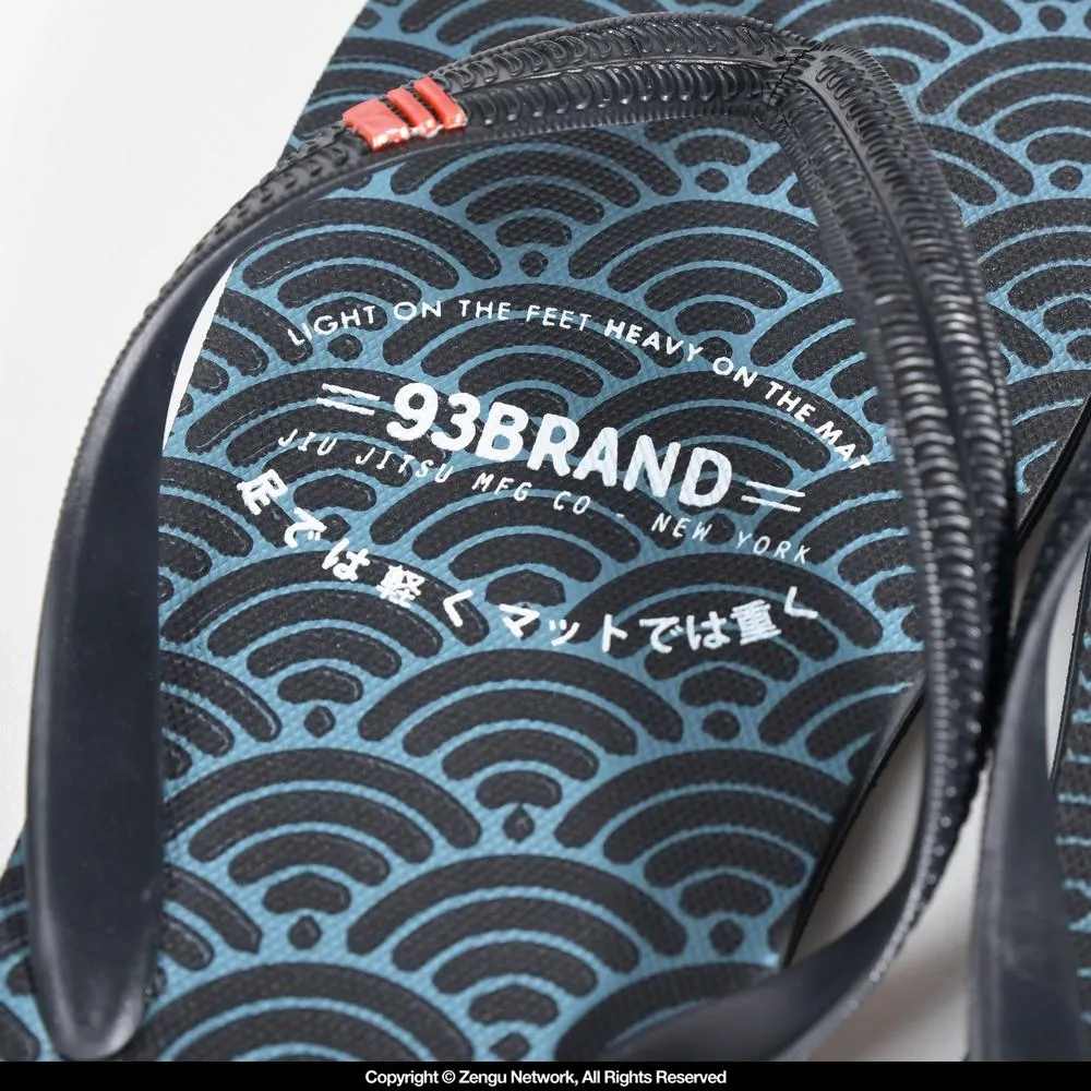 93brand "Light on the Feet" BJJ Flip Flops