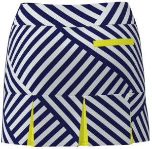 AB SPORT Women's Cross Geo Print Golf Skirt  BSKG05-NCGY