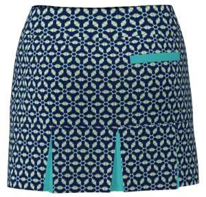AB SPORT Women's Golf Skirt  BSKG05-MART3AB PRINT:MARTINI