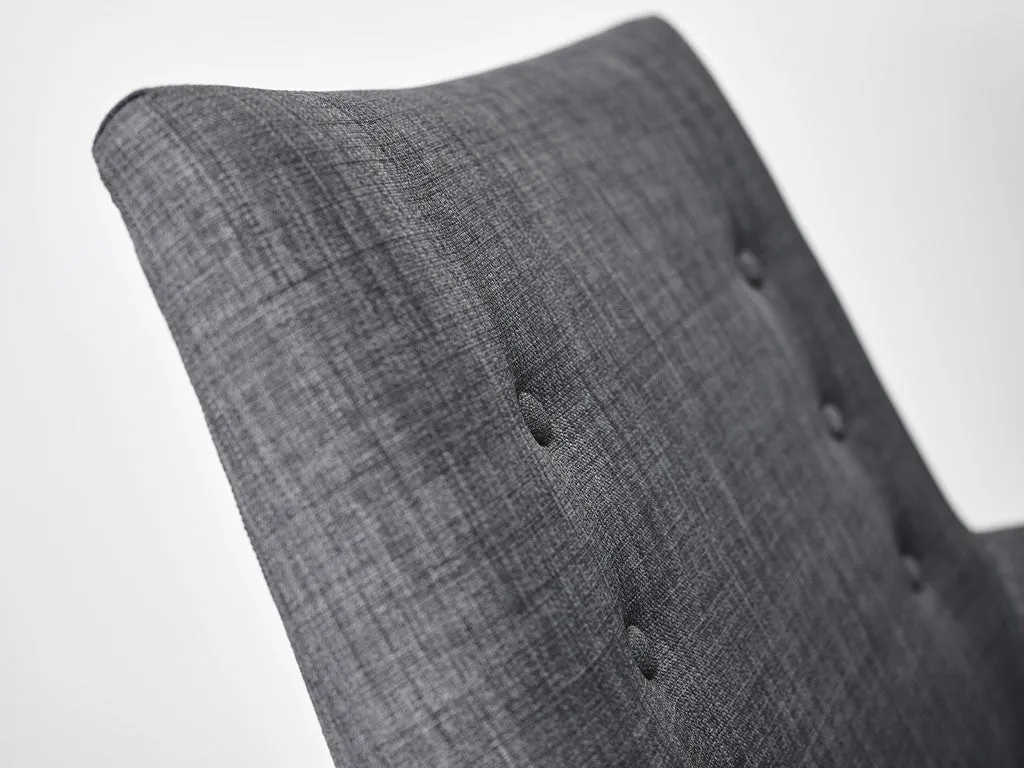Adrian Chair Charcoal Gray