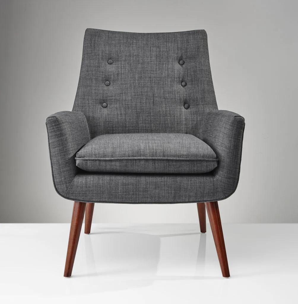 Adrian Chair Charcoal Gray