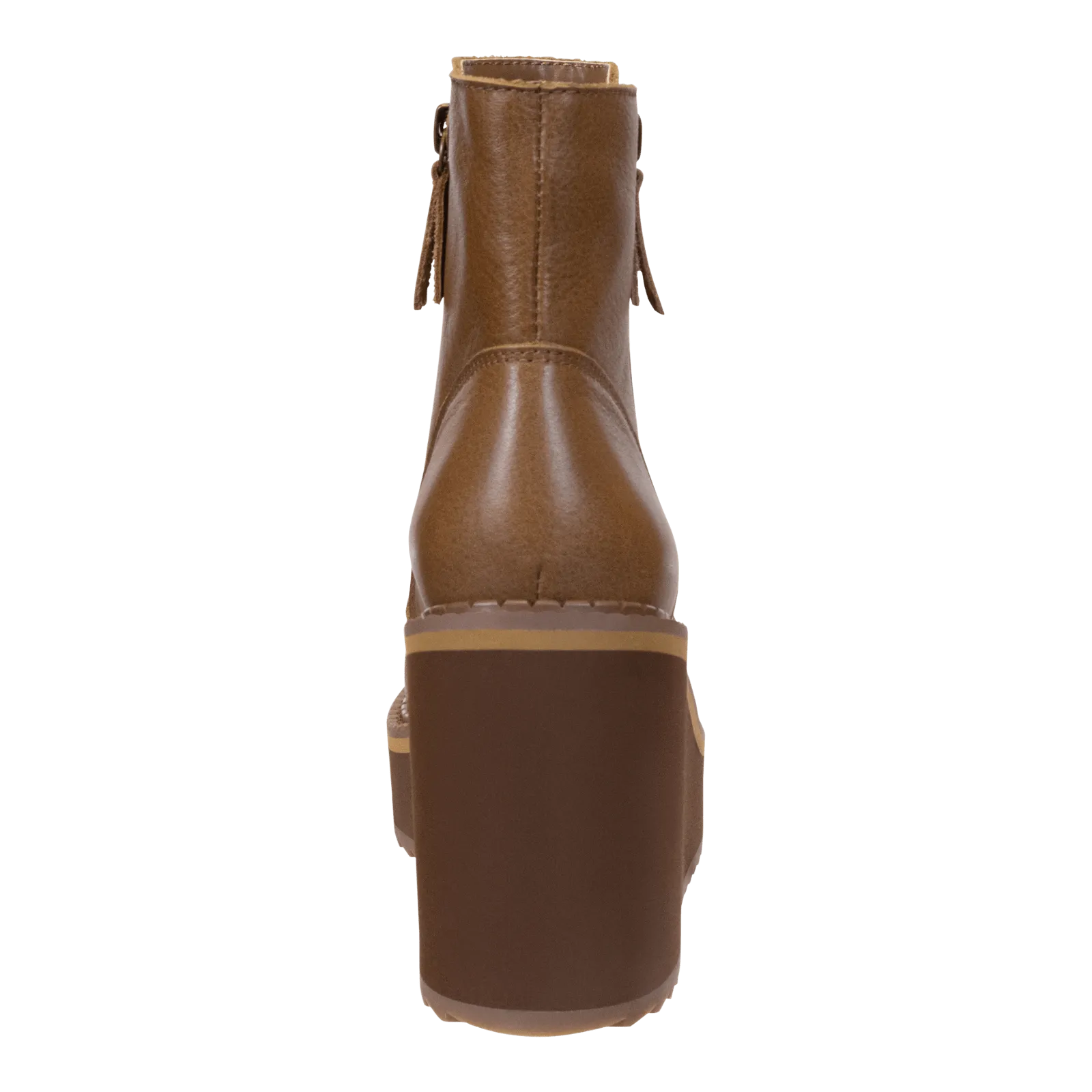 AVAIL in BROWN Wedge Ankle Boots