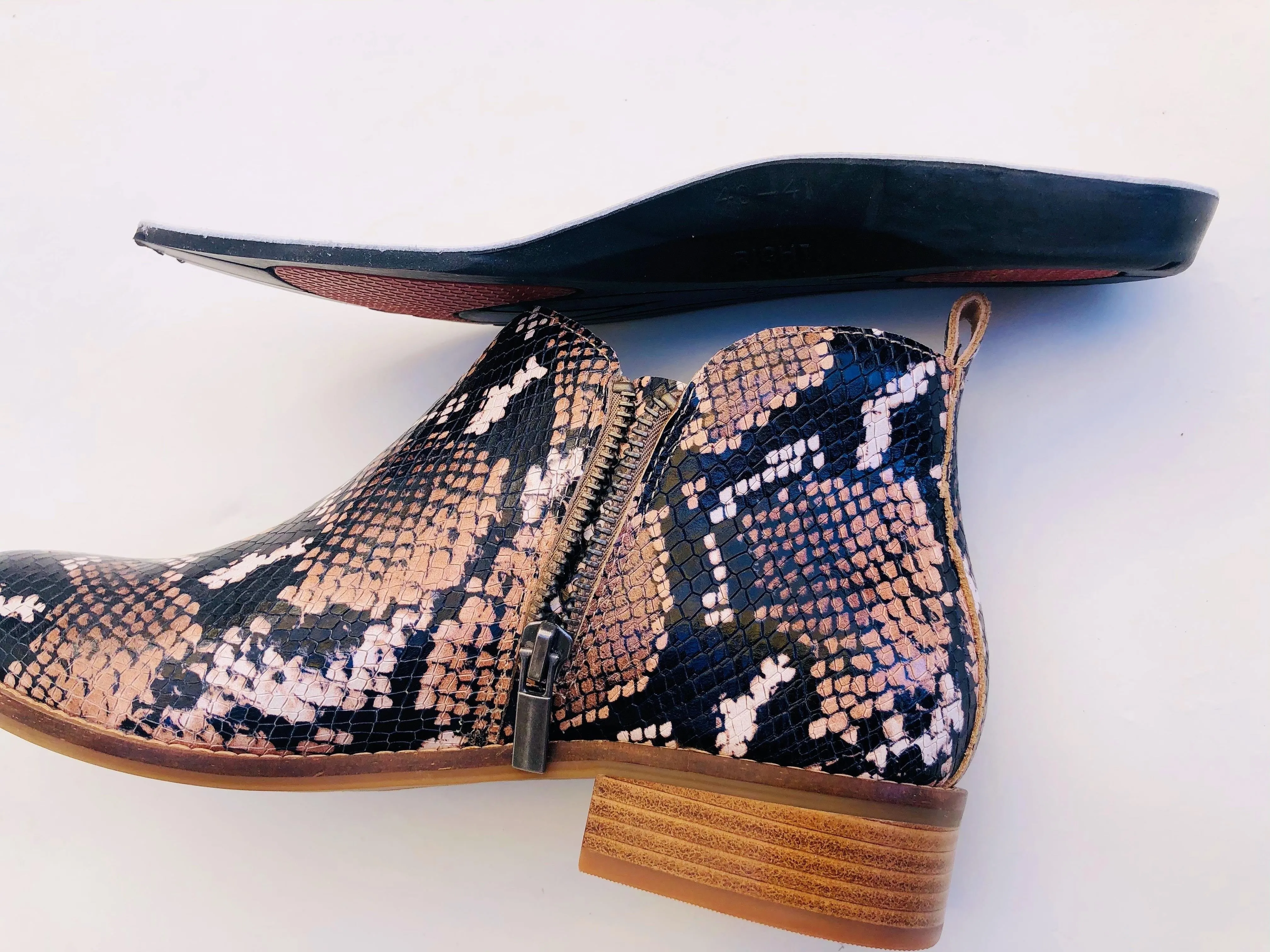 Aya Boots - Animal print
