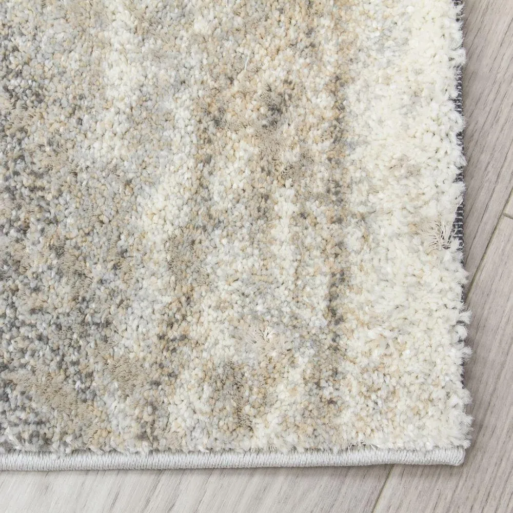 Callisto Mist Grey Beige Rug | Abstract Modern Motives