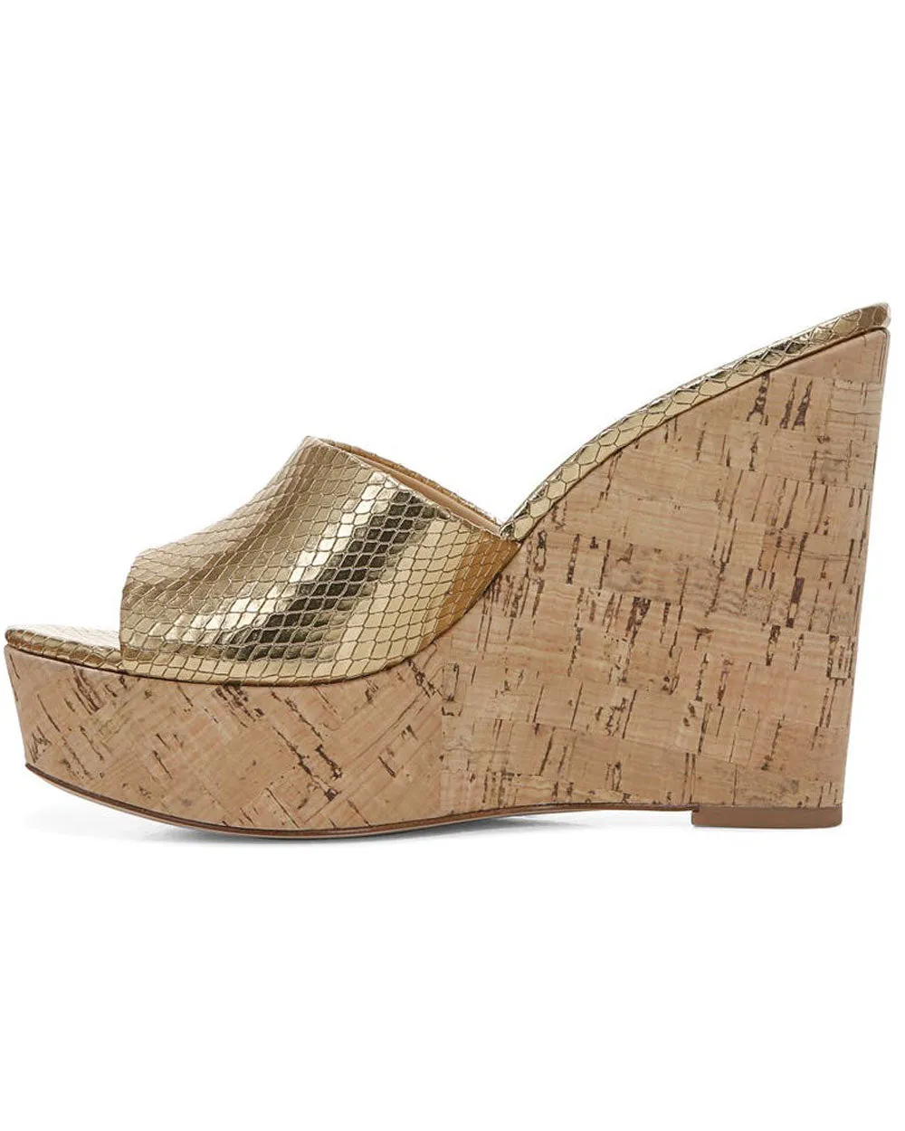 Dali Wedge Slide in Gold