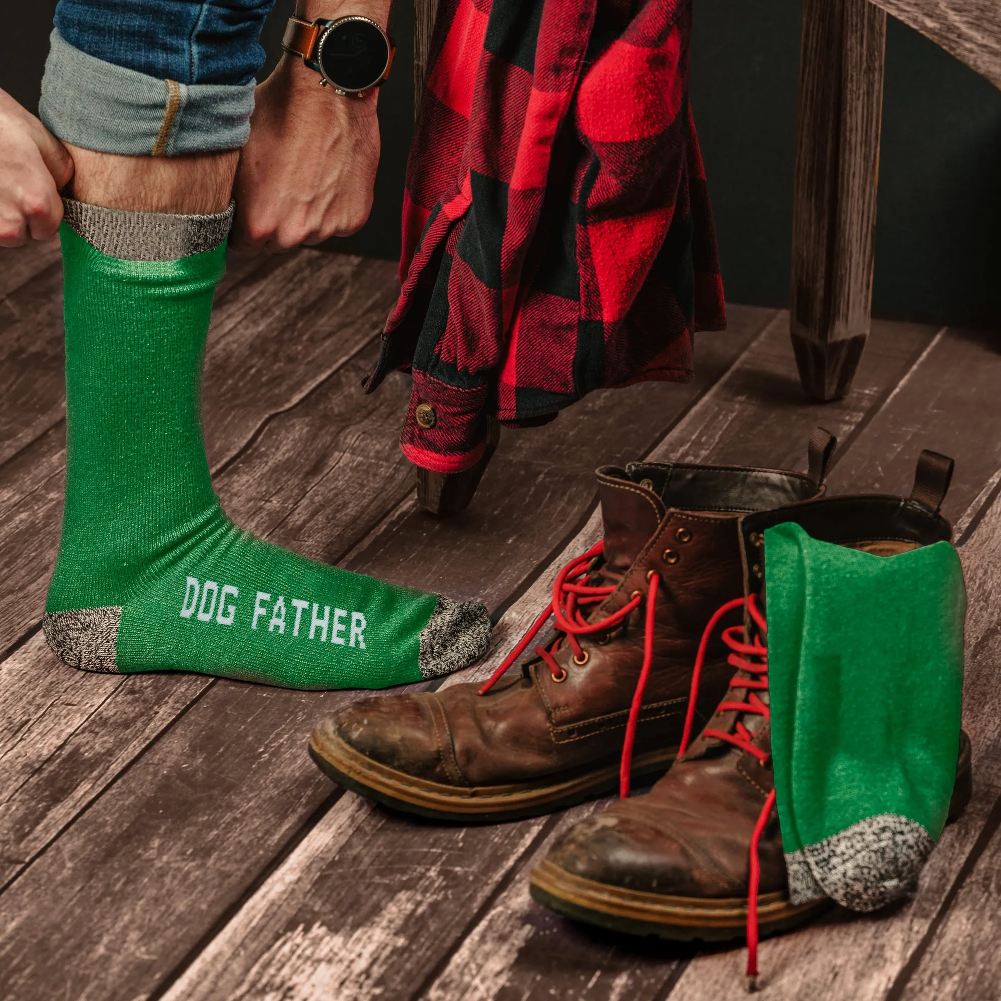 Dog Father Men's Socks