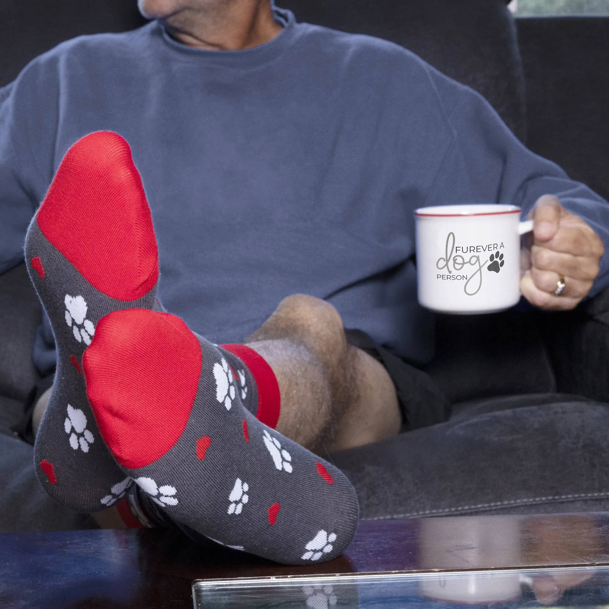 Dog Person 18 oz Mug & Crew Socks