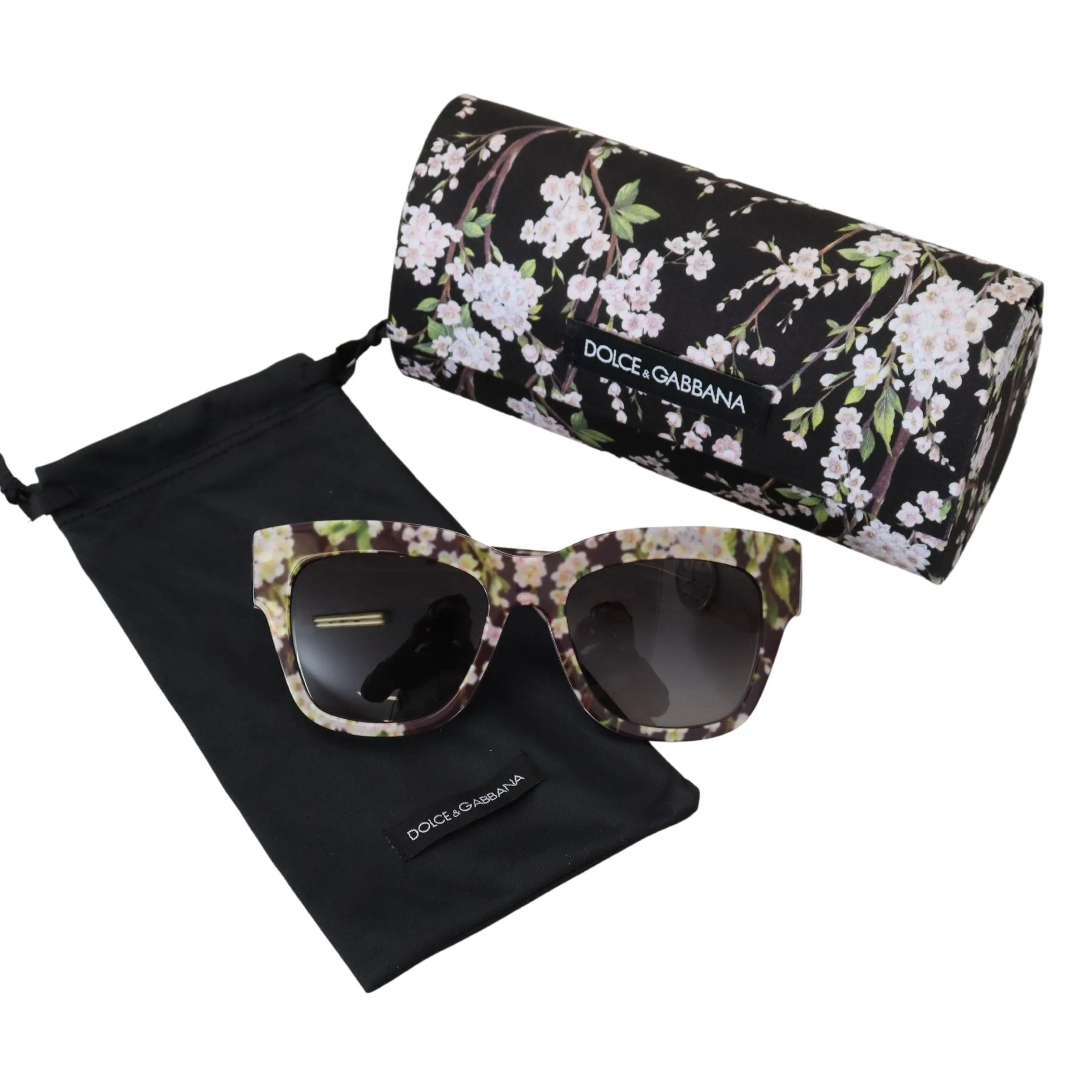 Dolce & Gabbana Elegant Multicolor Gradient Sunglasses