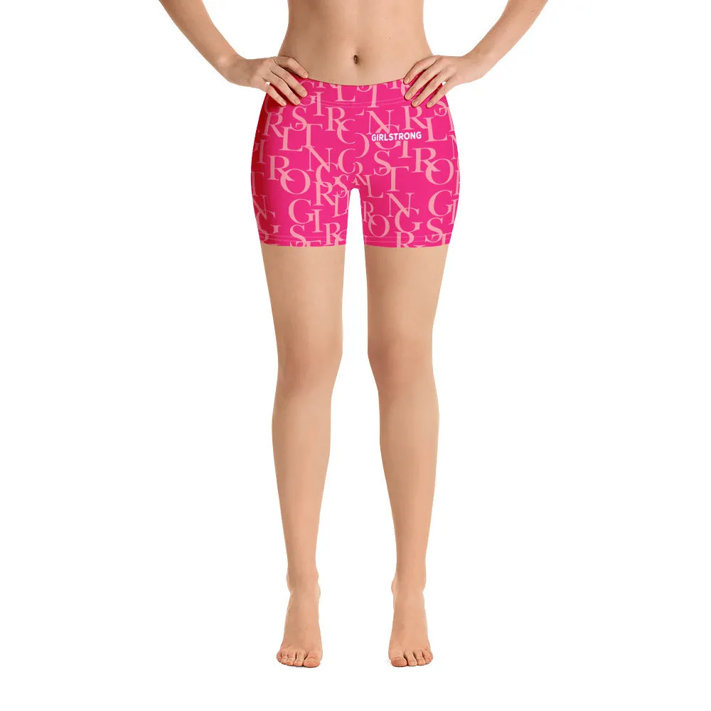 ELEVATED ESSENTIALS, SLIM AND SCULPT SHORTS HOT PINK