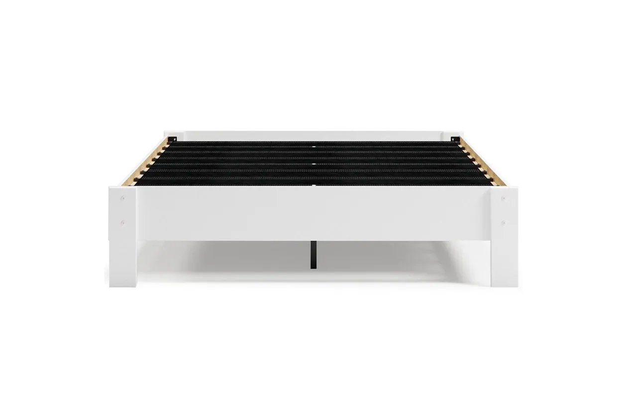 Finch White Queen Platform Bed