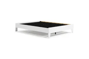 Finch White Queen Platform Bed