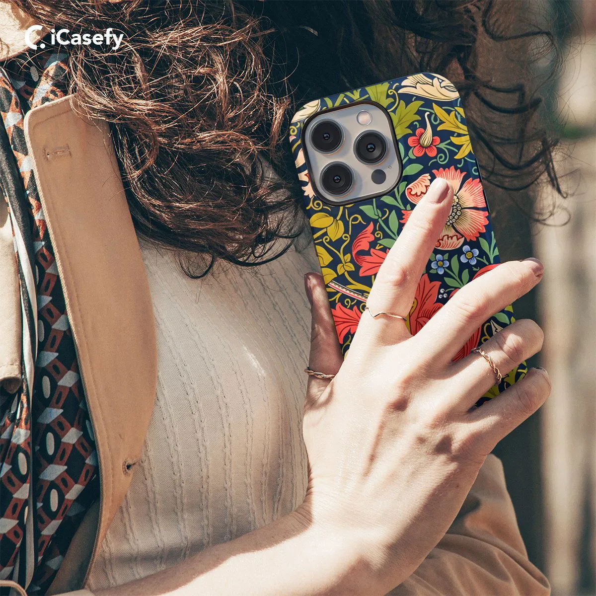 Floral William Phone Case iPhone Samsung Pixel & More