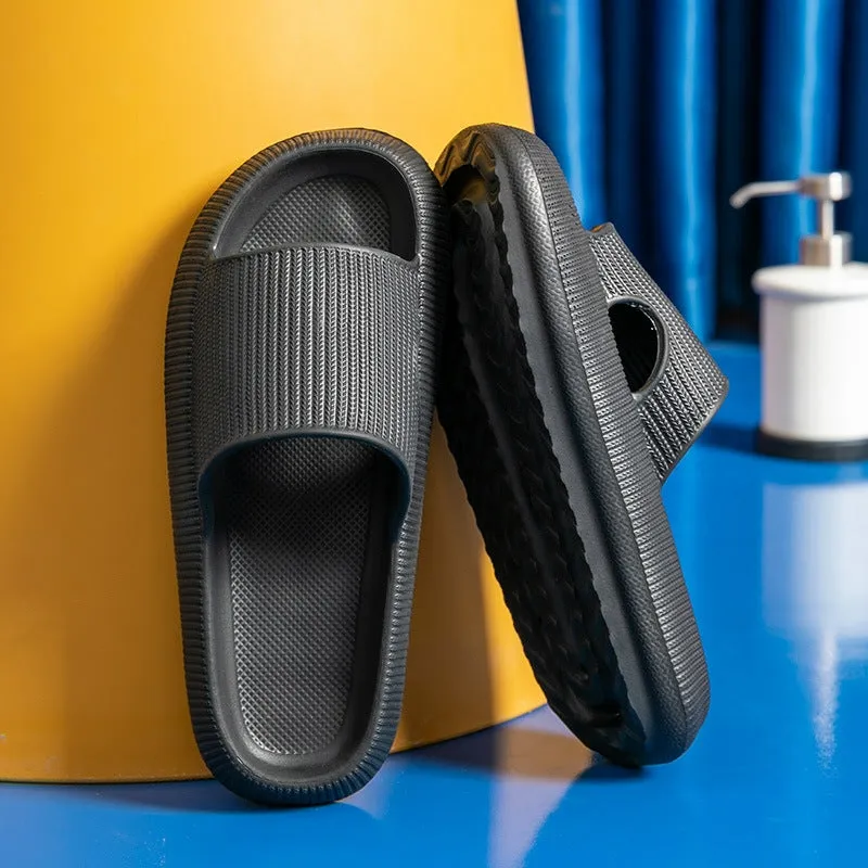 Home Slippers Thick Platform Anti-Slip Slides Sandals for Men & Women