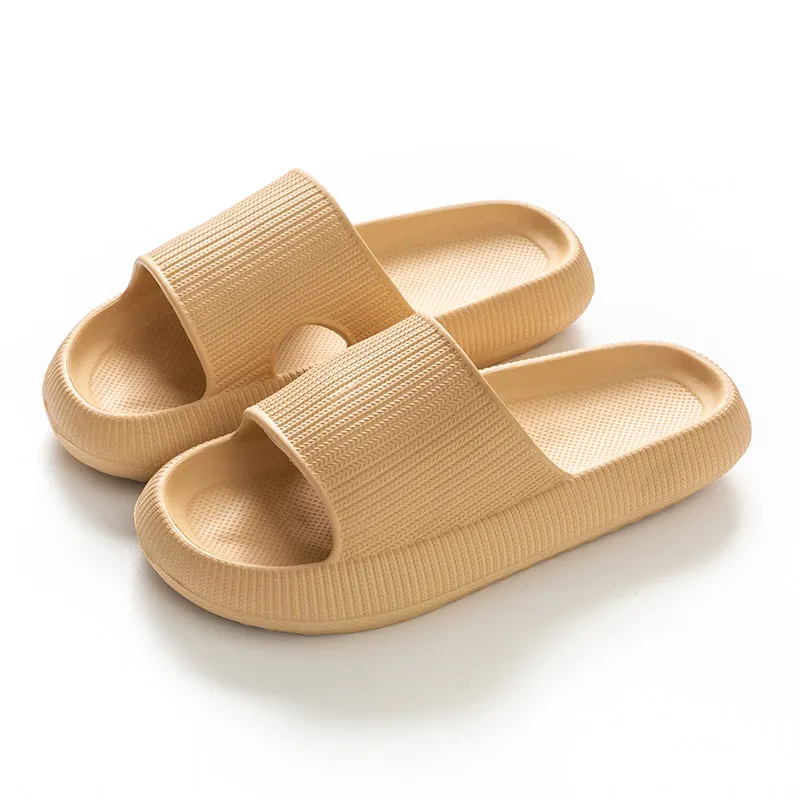 Home Slippers Thick Platform Anti-Slip Slides Sandals for Men & Women