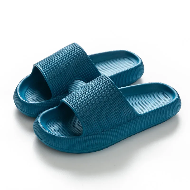 Home Slippers Thick Platform Anti-Slip Slides Sandals for Men & Women