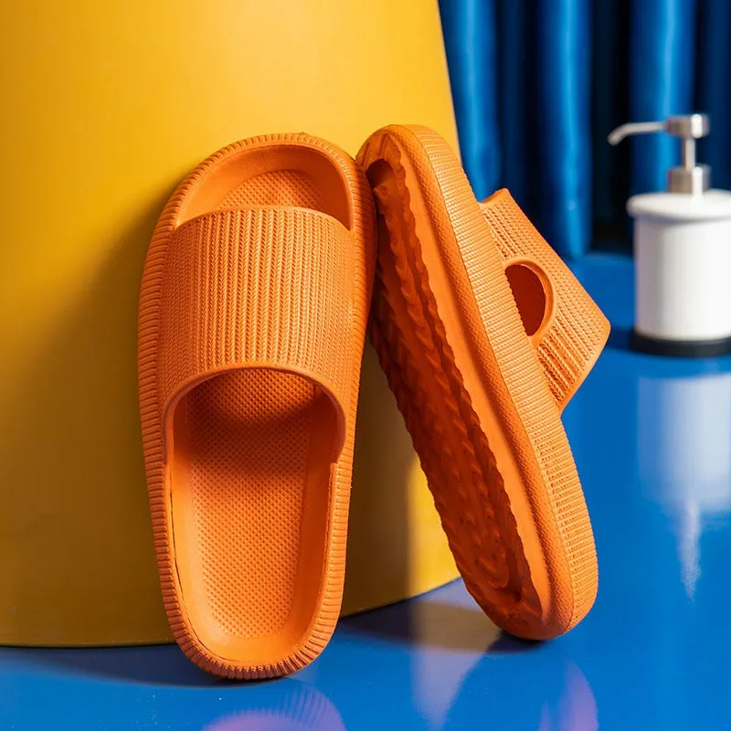 Home Slippers Thick Platform Anti-Slip Slides Sandals for Men & Women