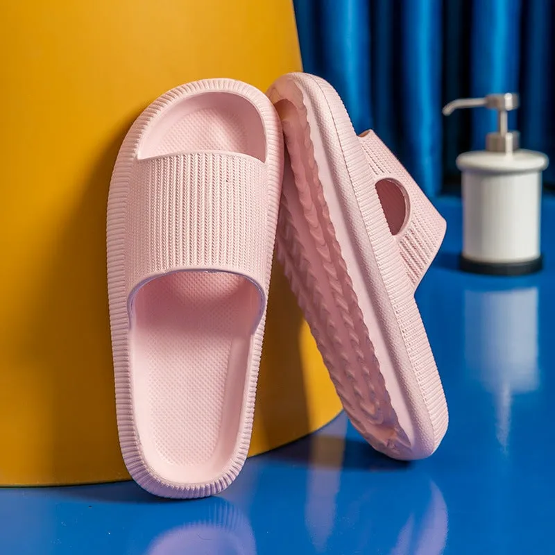 Home Slippers Thick Platform Anti-Slip Slides Sandals for Men & Women