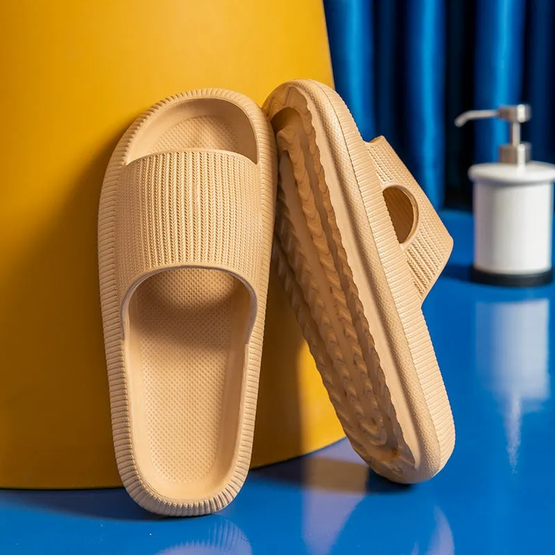Home Slippers Thick Platform Anti-Slip Slides Sandals for Men & Women