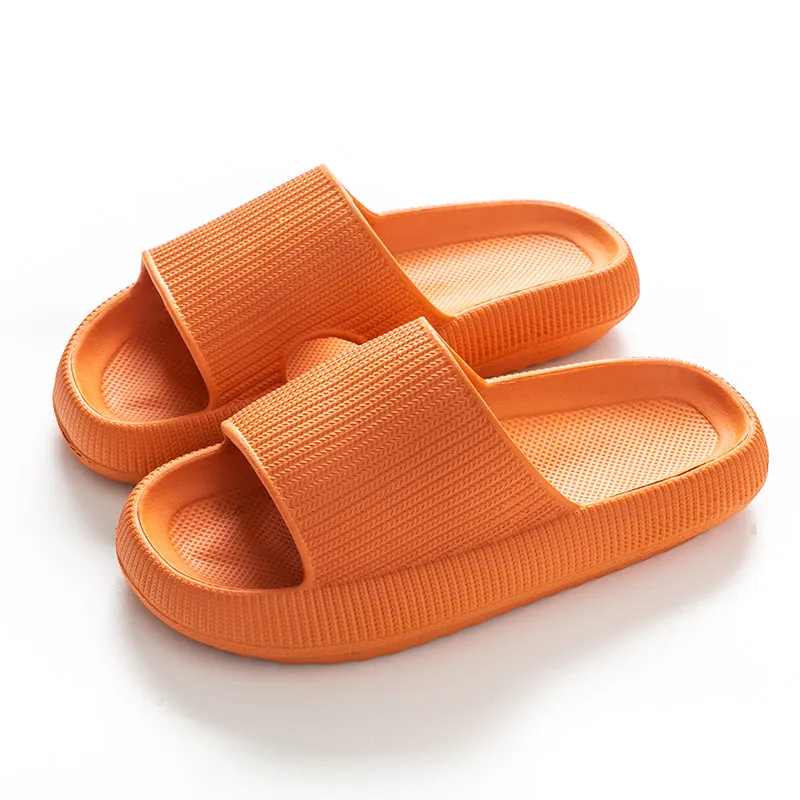Home Slippers Thick Platform Anti-Slip Slides Sandals for Men & Women