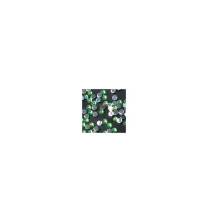 Magnetic Rhinestone L/Green Ice Medium 100 pcs