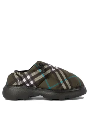 Men's "pillow" Slippers in Green | Size 40 | 8092648