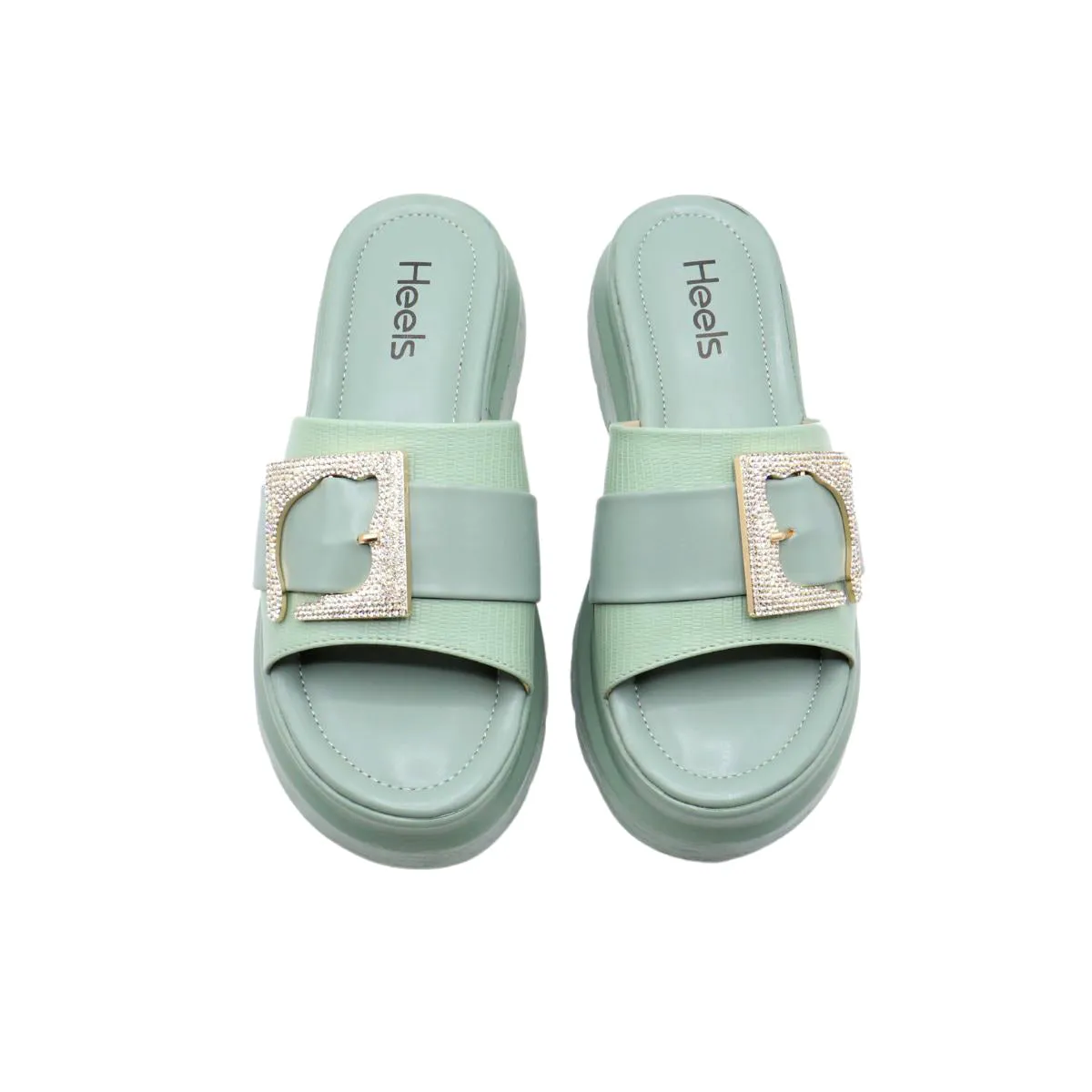 Mint Green Casual Slipper 074189