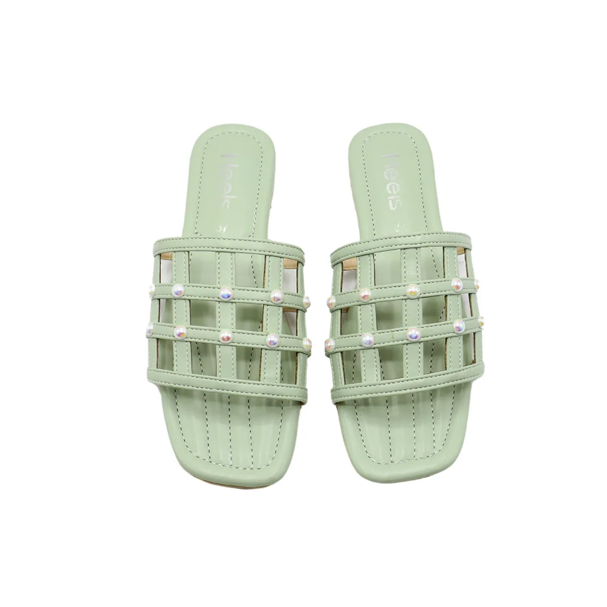 Mint Green Casual Slipper L00350043
