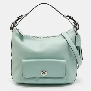 Mint Green Leather Legacy Courtney Hobo