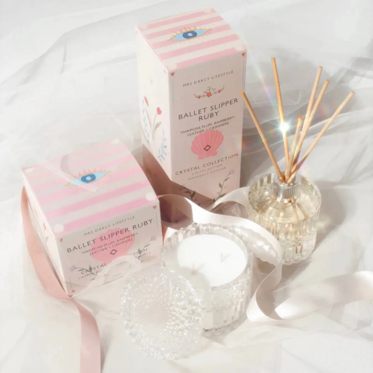 Mrs Darcy Ballet Slipper Ruby Diffuser 320ml