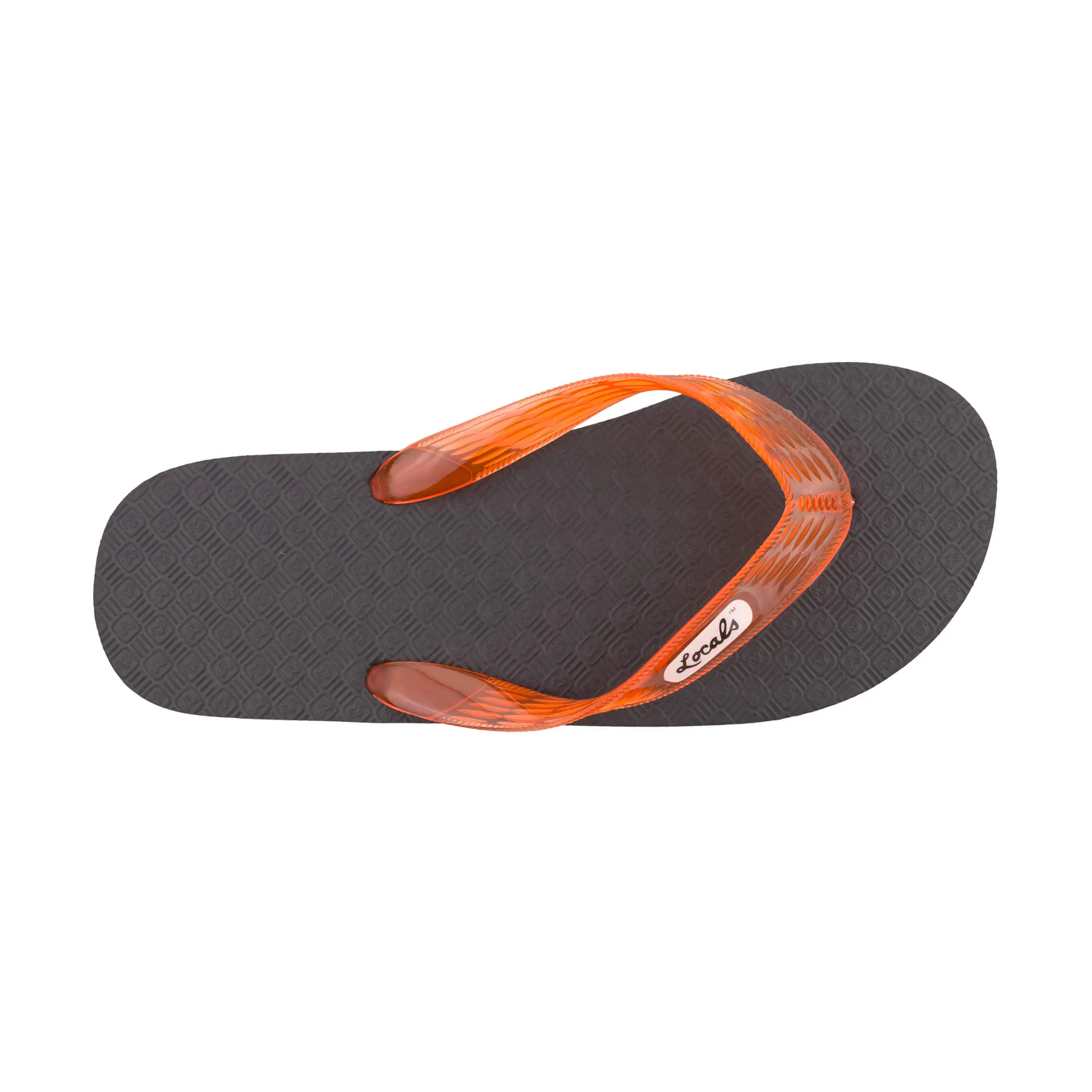 Original Women's Translucent Orange Strap Slippah