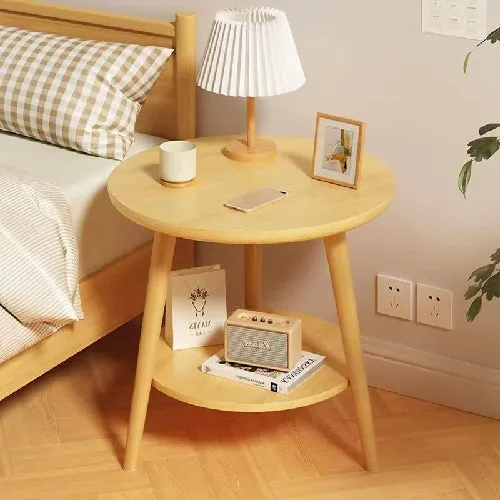 Round Marble Bedside Coffee Table