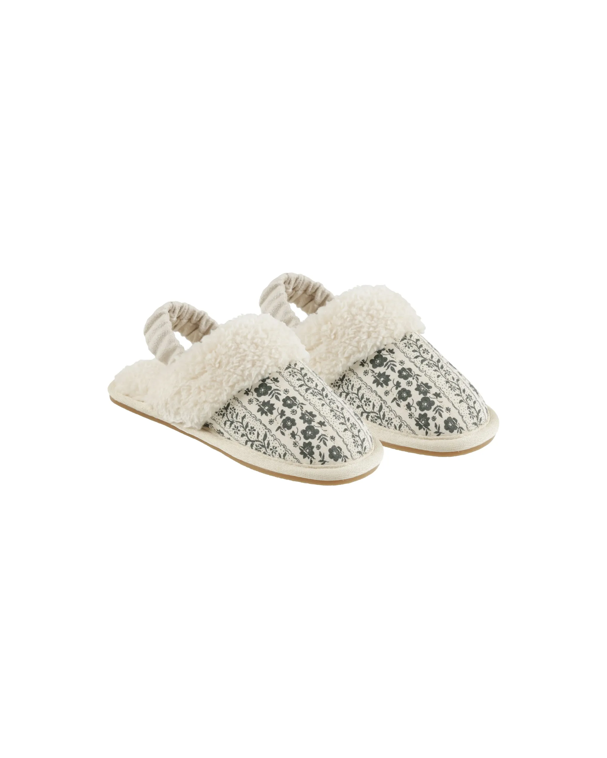 Slippers || Green Vines