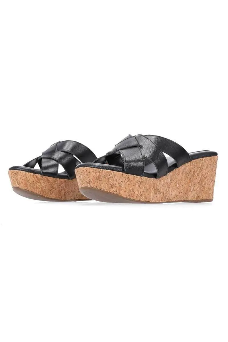 Tate Wedge Black