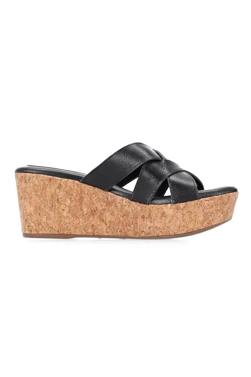 Tate Wedge Black