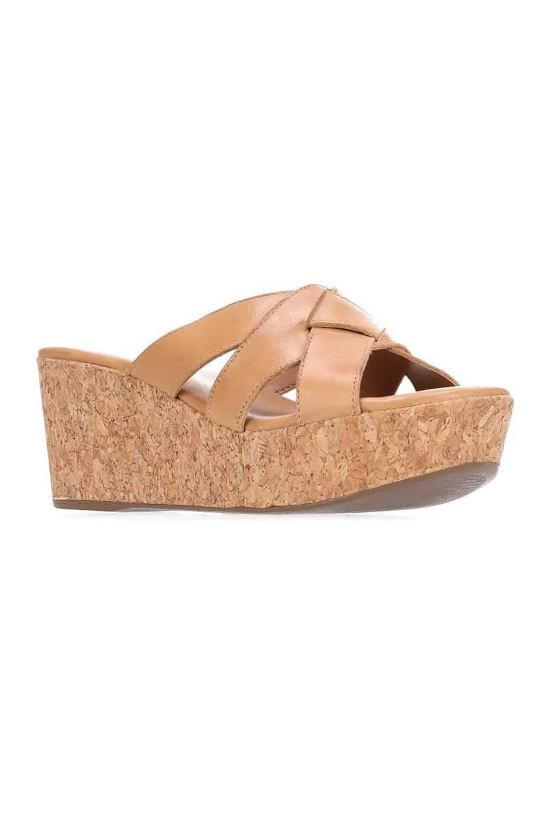 Tate Wedge Tan