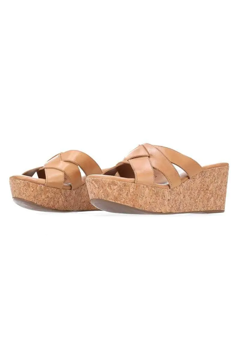 Tate Wedge Tan