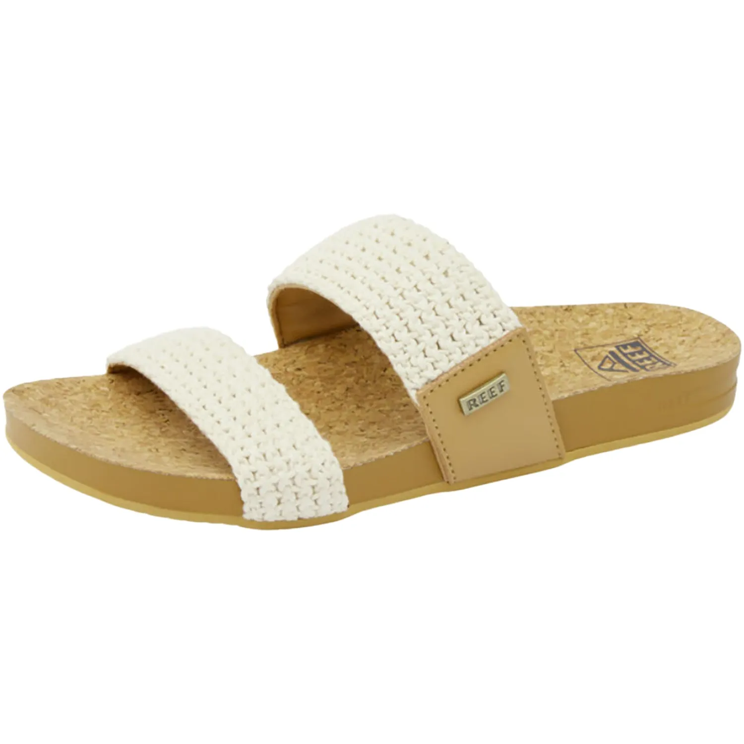 Women's Reef Cushion Vista Natural Crochet Textile Synthetic
