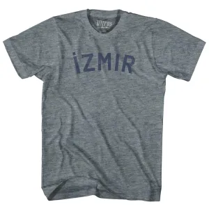 ?zmir Text Womens Tri-Blend Junior Cut T-Shirt